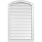 Ekena Millwork Arch Top Surface Mount PVC Gable Vent w/ 2"W x 2"P Brickmould Sill Frame, 24"W x 36"H GVPAR24X3603SN - alternate 1